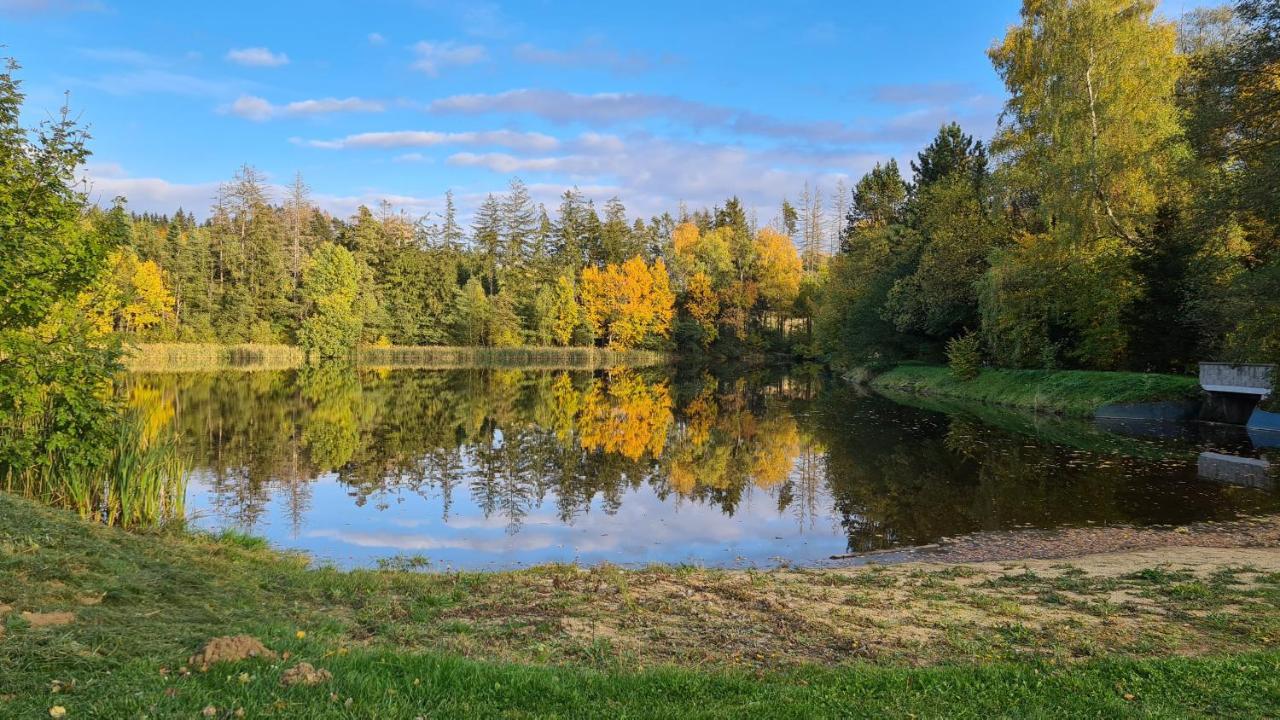 הוילה Počátky Camping Fontana S.R.O. מראה חיצוני תמונה