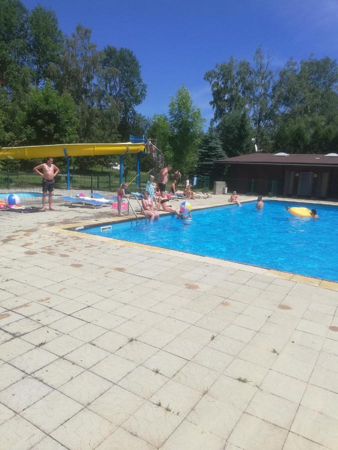 הוילה Počátky Camping Fontana S.R.O. מראה חיצוני תמונה