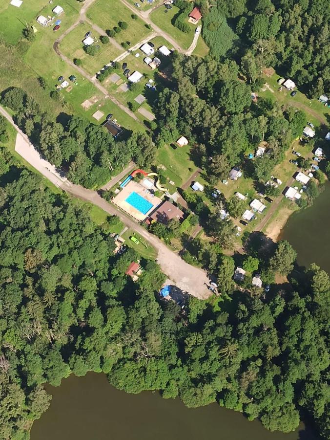 הוילה Počátky Camping Fontana S.R.O. מראה חיצוני תמונה